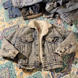 Vintage Levi’s lined denim jacket